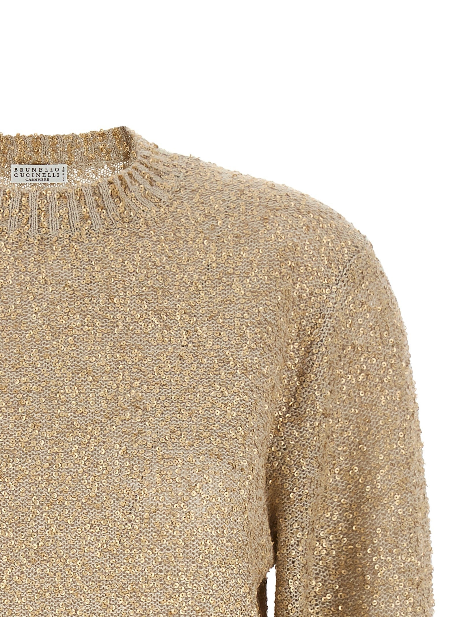 Micro sequin sweater