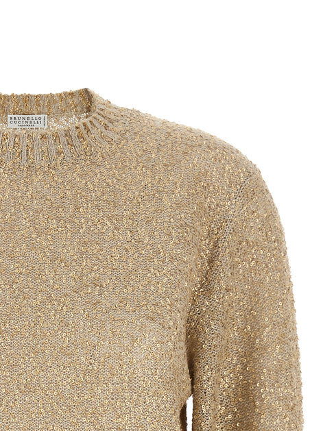 Micro sequin sweater