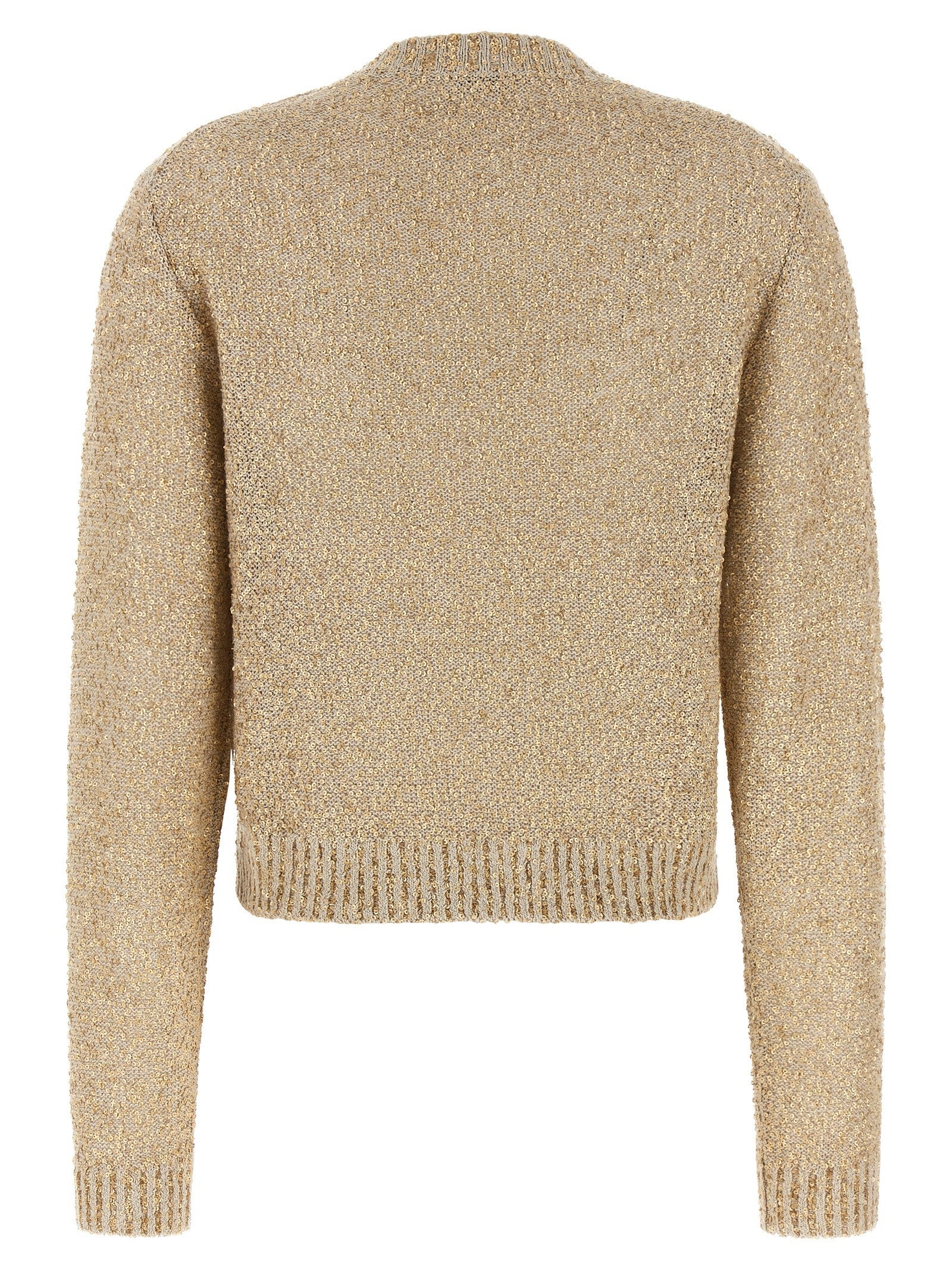 Micro sequin sweater