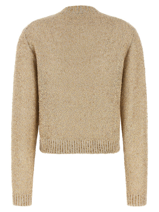 Micro sequin sweater