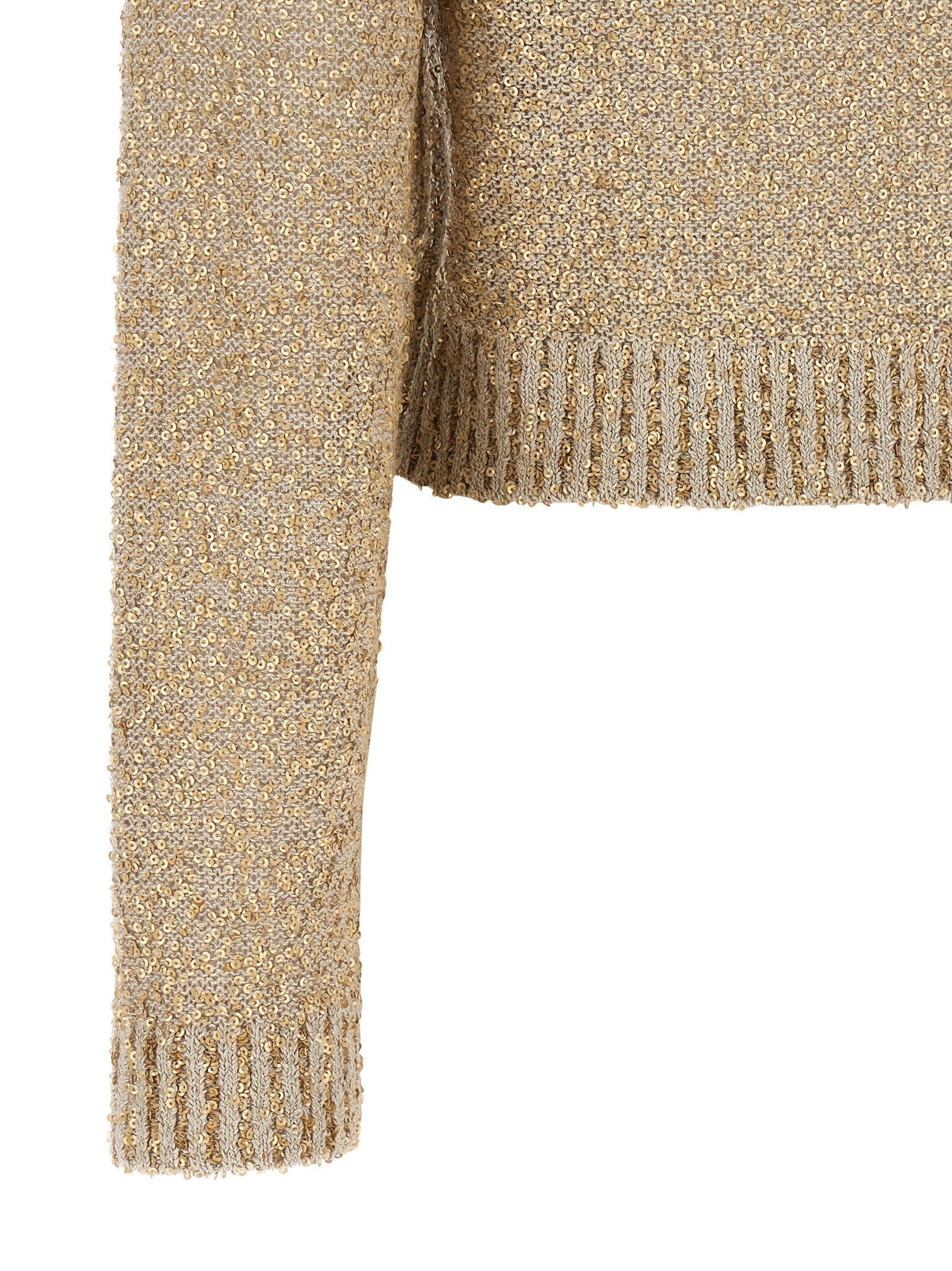 Micro sequin sweater