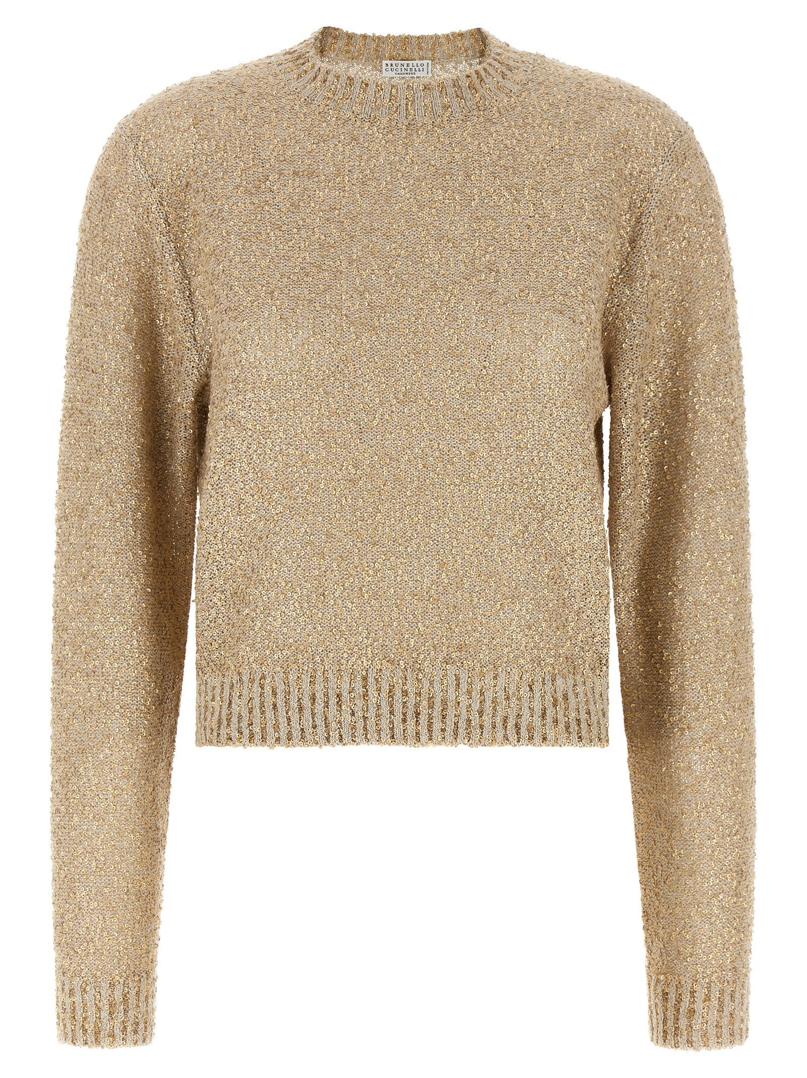 Micro sequin sweater