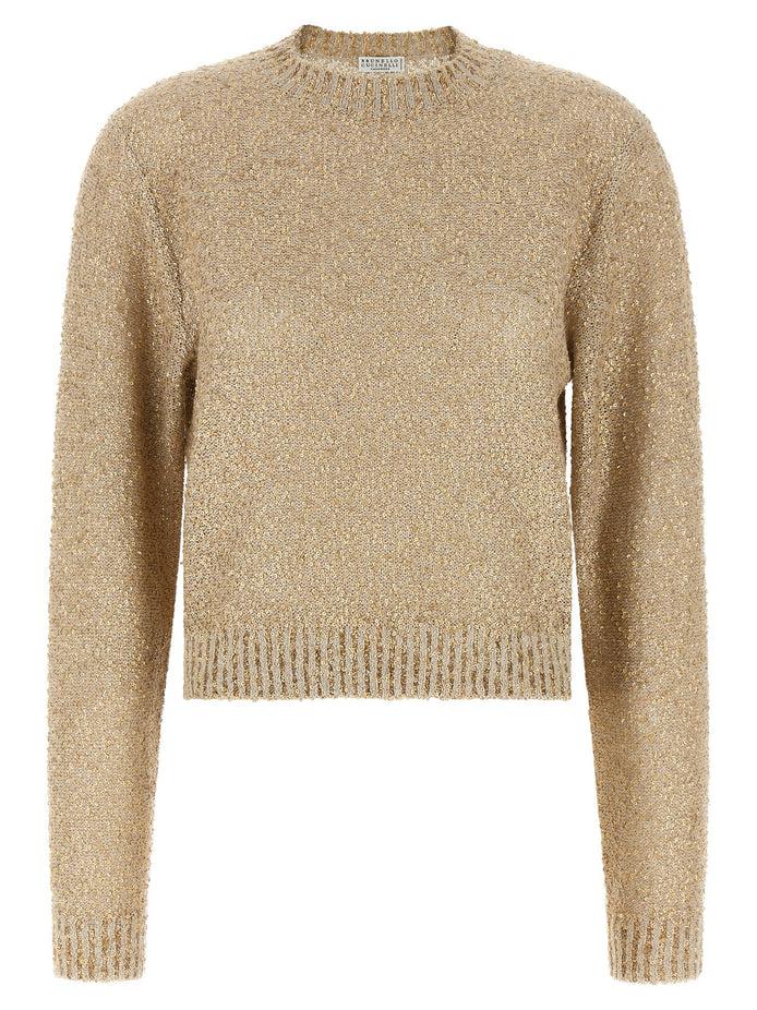Micro sequin sweater