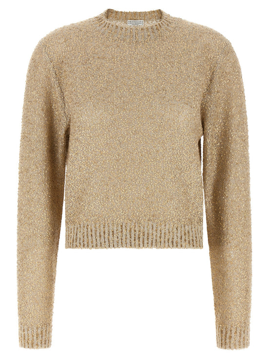 Micro sequin sweater