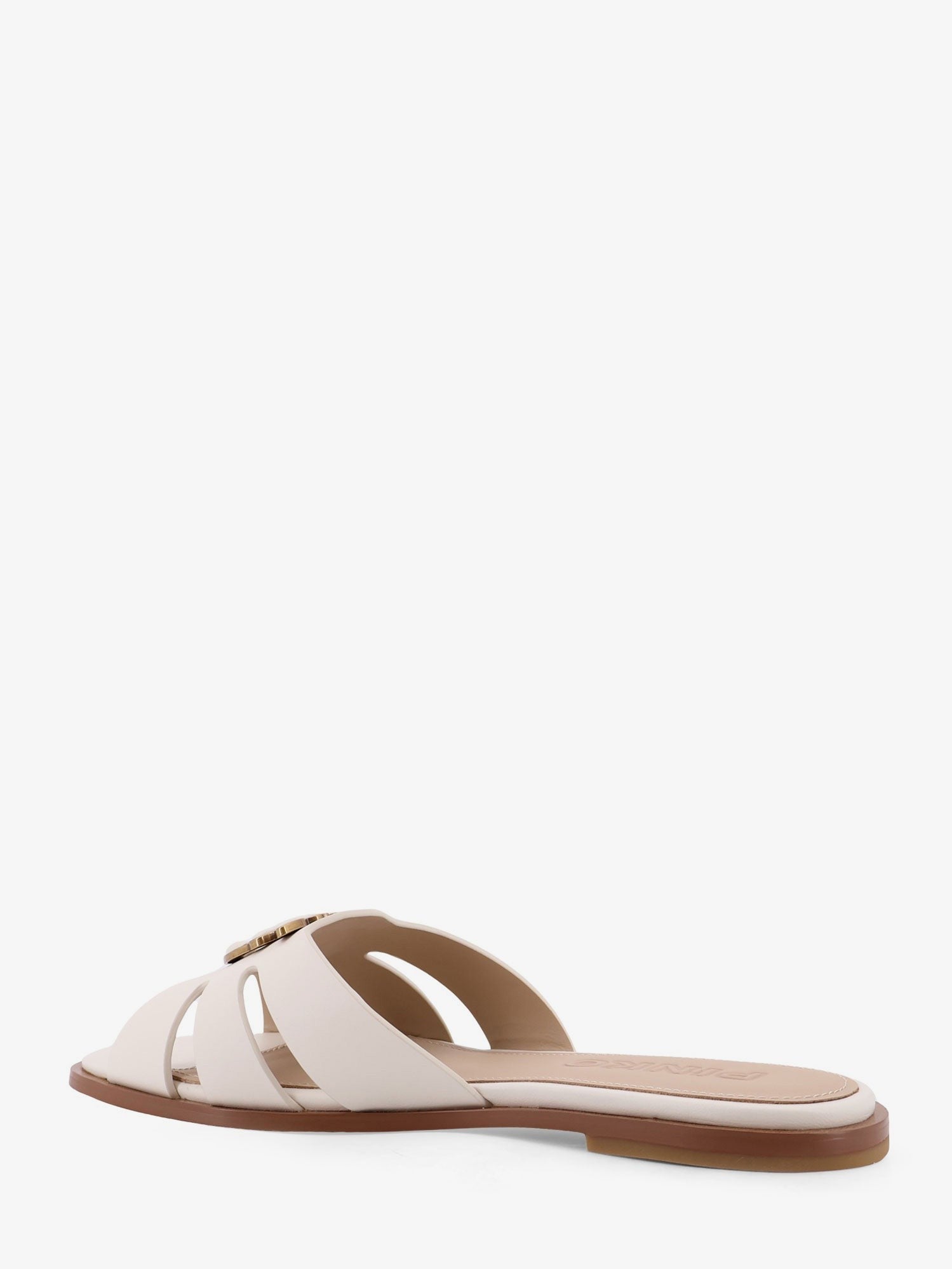 Milly low leather sandals