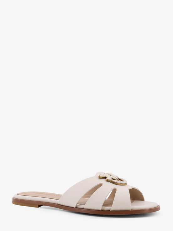Milly low leather sandals