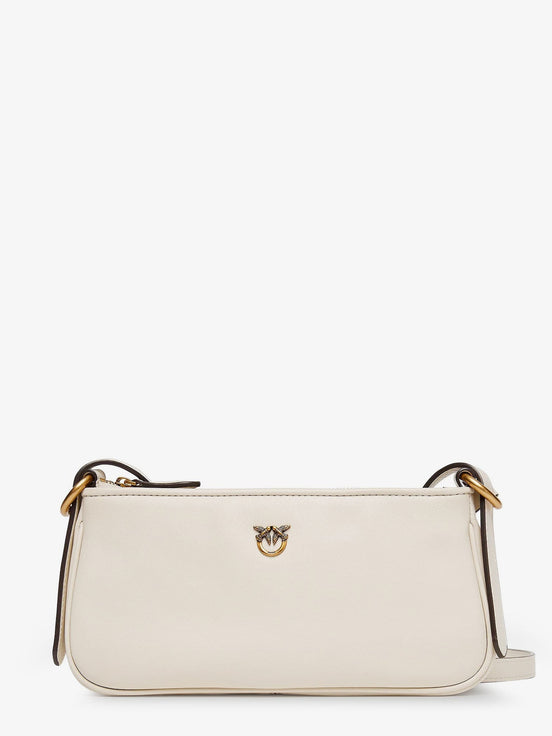 Mini Half Moon leather crossbody bag