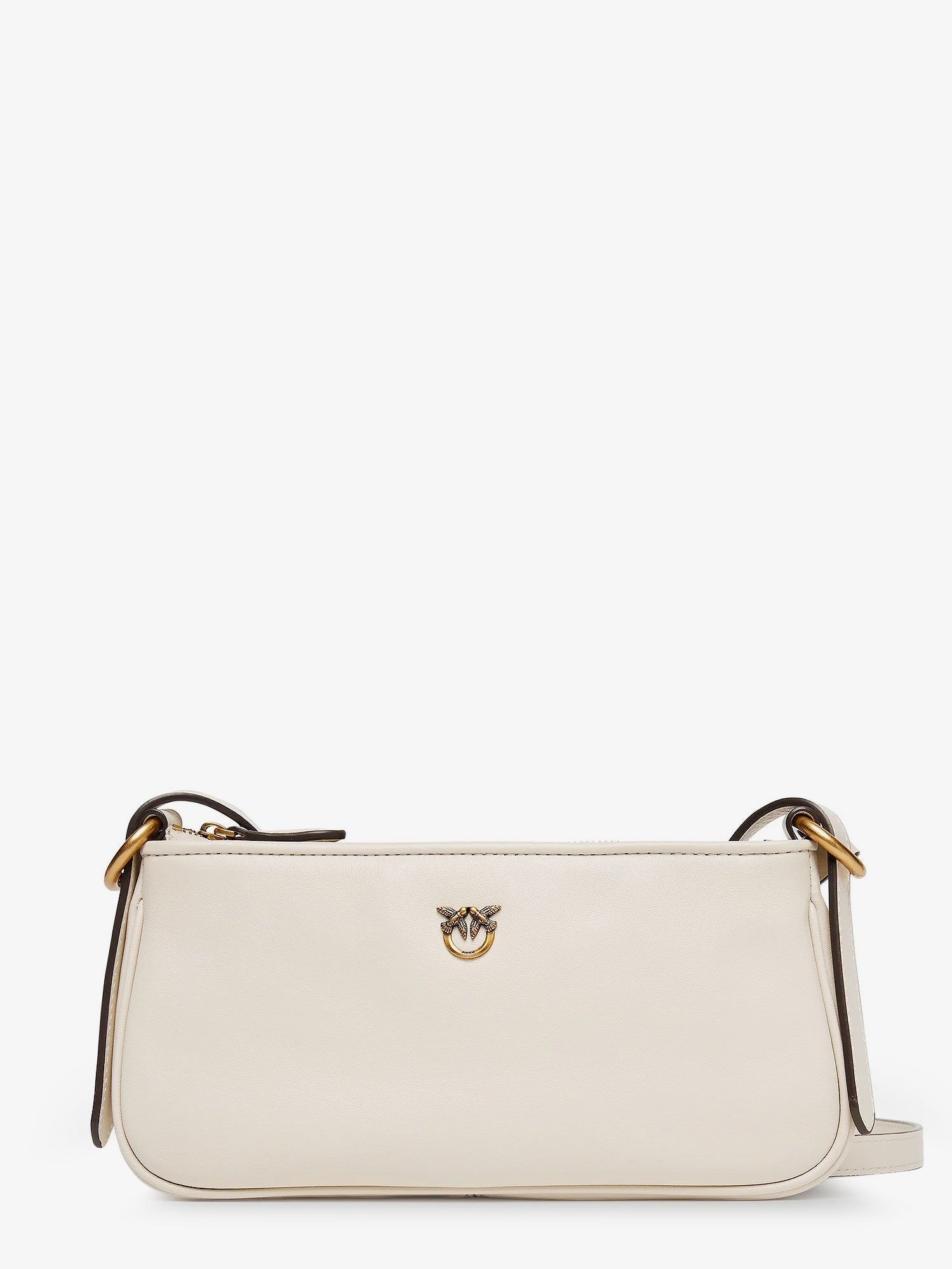 Mini Half Moon leather crossbody bag