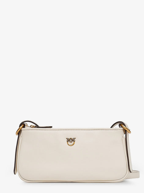 Mini Half Moon leather crossbody bag