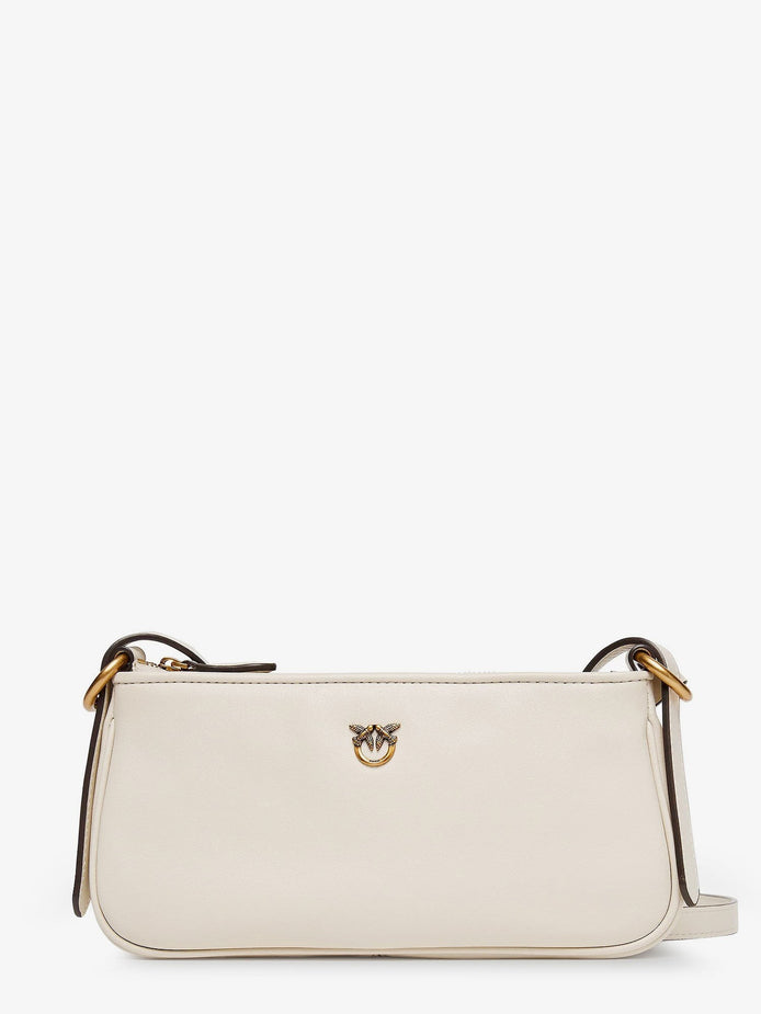 Mini Half Moon leather crossbody bag