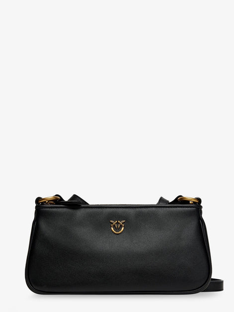 Mini Half Moon leather crossbody bag