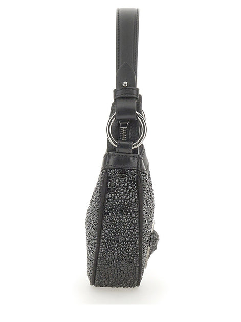 MINI HOBO BAG WITH CRYSTALS