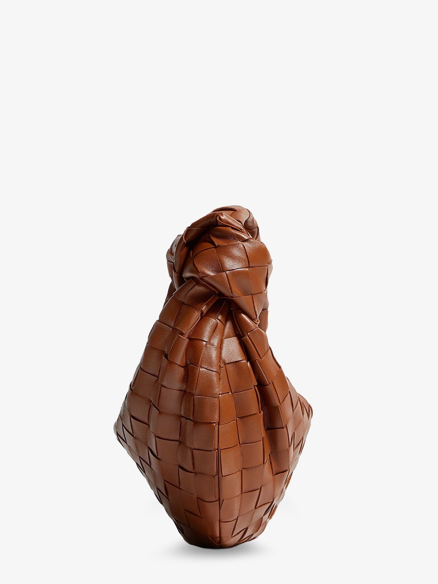 Mini Jodie leather handbag with Intrecciato motif