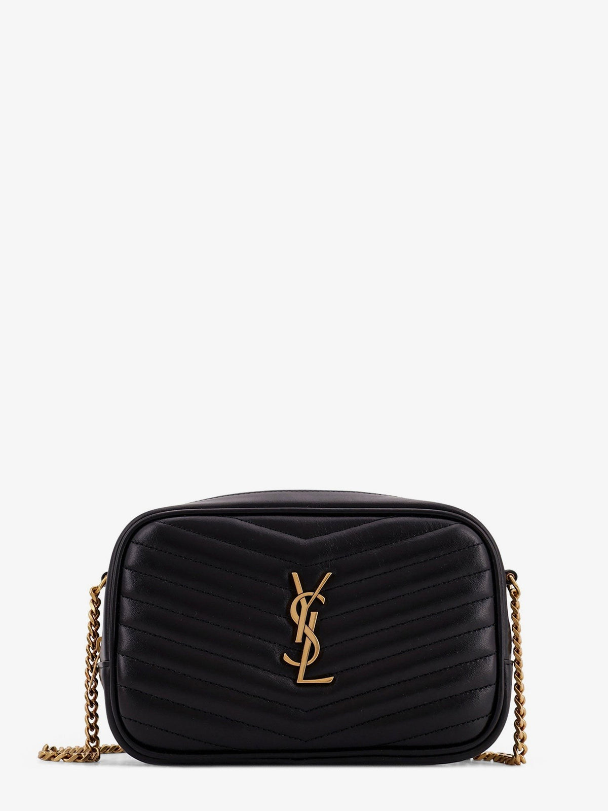 Mini Lou quilted leather crossbody bag