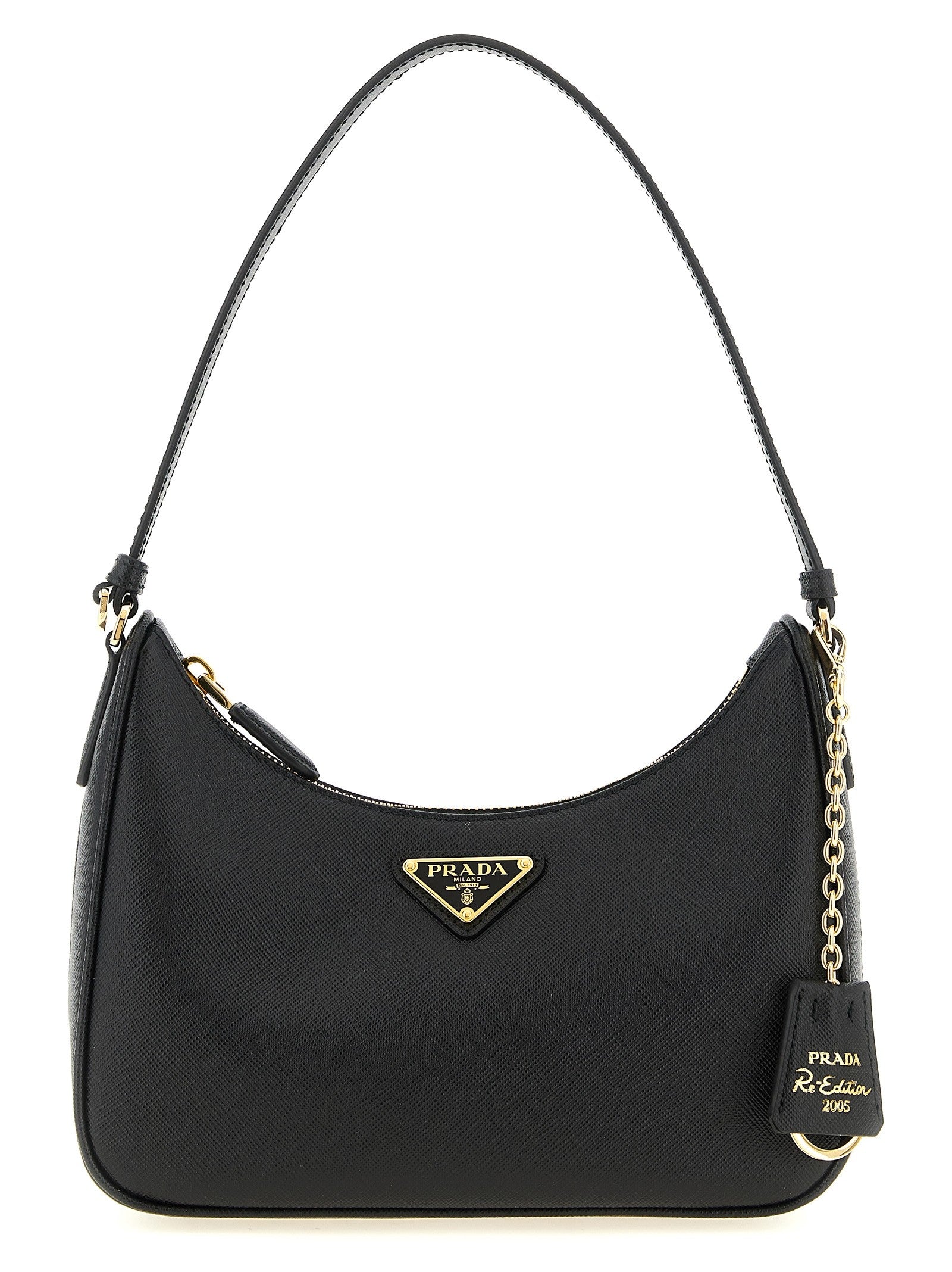 Mini 'Re-Edition 2005' Saffiano Shoulder Bag