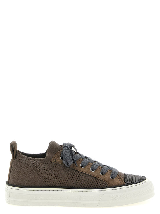 Monile knit sneakers