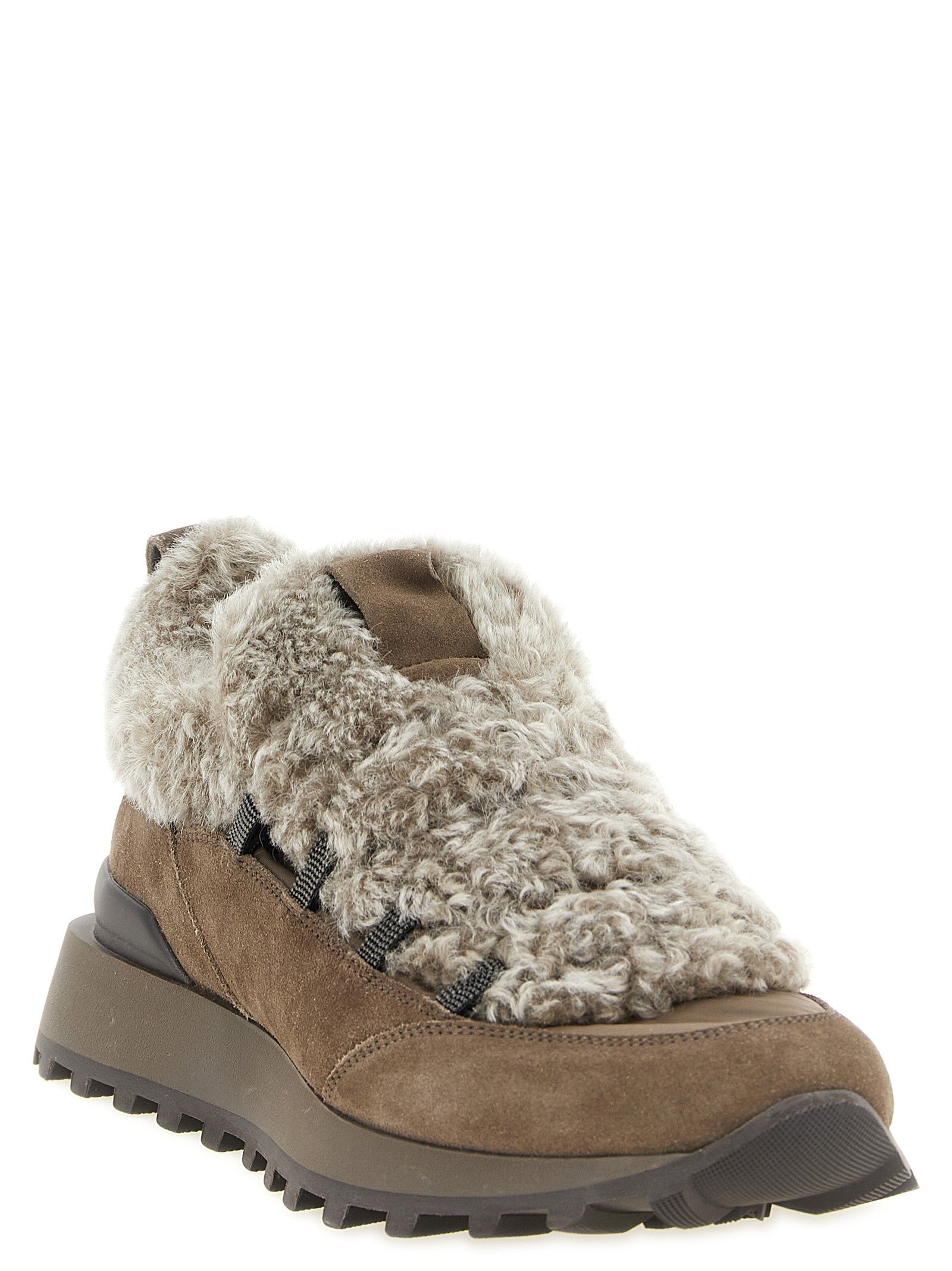 'Monile' shearling sneakers