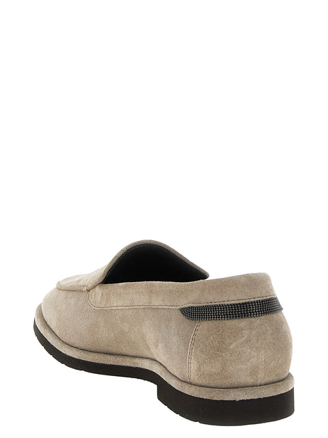 Brunello Cucinelli 'Monile' suede loafers