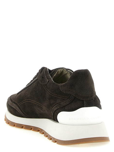 'Monile' suede sneakers