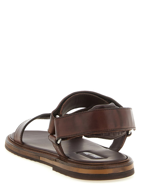 Multiple band sandals