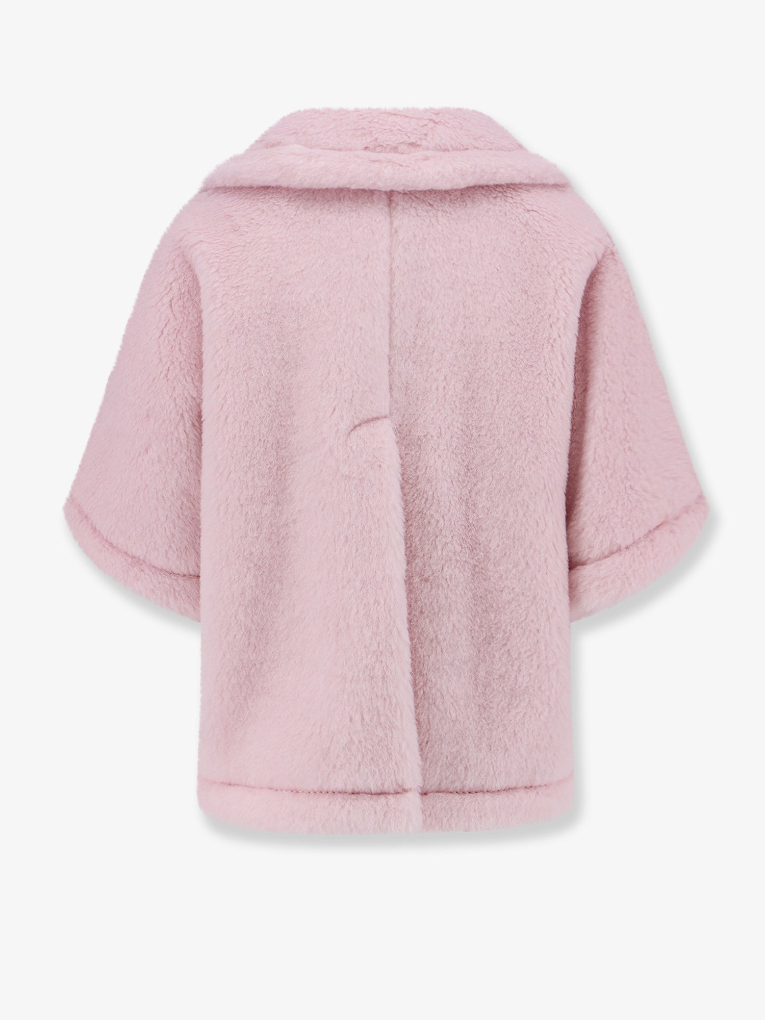 Mxacorvino1 alpaca and virgin wool fur cape