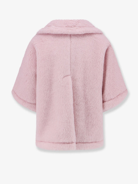 Mxacorvino1 alpaca and virgin wool fur cape