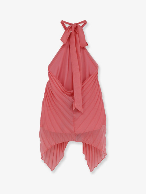 Mxevalzer pleated top