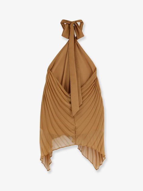 Mxevalzer pleated top