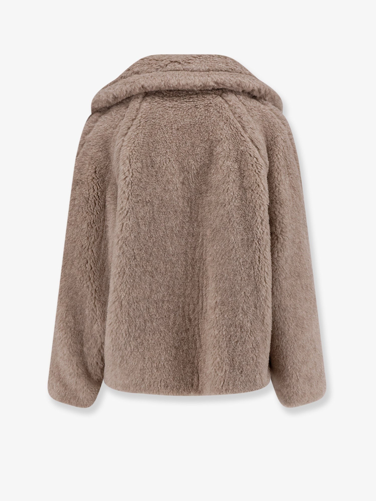 Max Mara Mxmcambusa alpaca and cashmere fur jacket