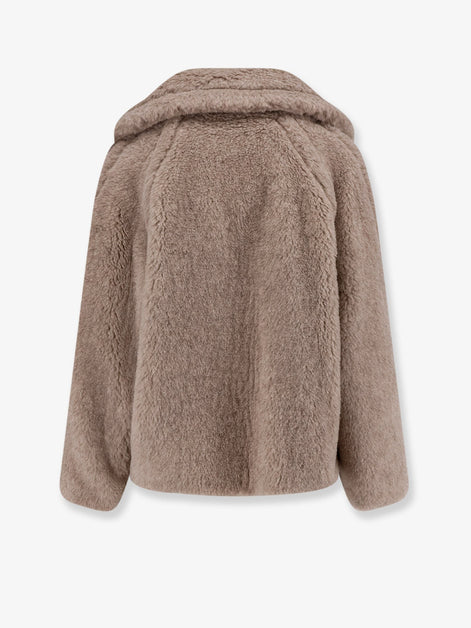 Max Mara Mxmcambusa alpaca and cashmere fur jacket