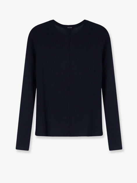 Mxmsalmone lyocell and silk t-shirt