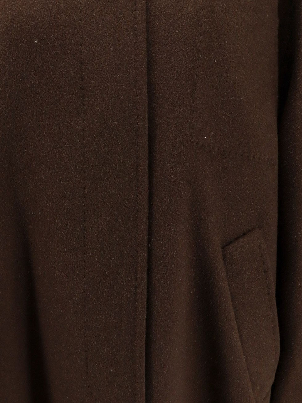 Max Mara Mxtzebra Atelier cashmere chemise coat