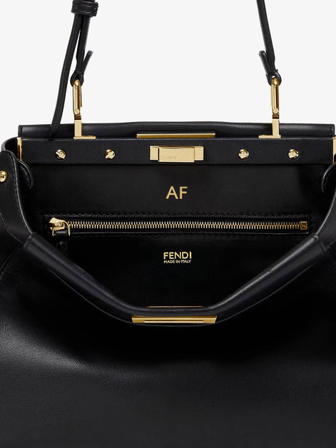 Fendi My Peekaboo Small leather shoulder bag
