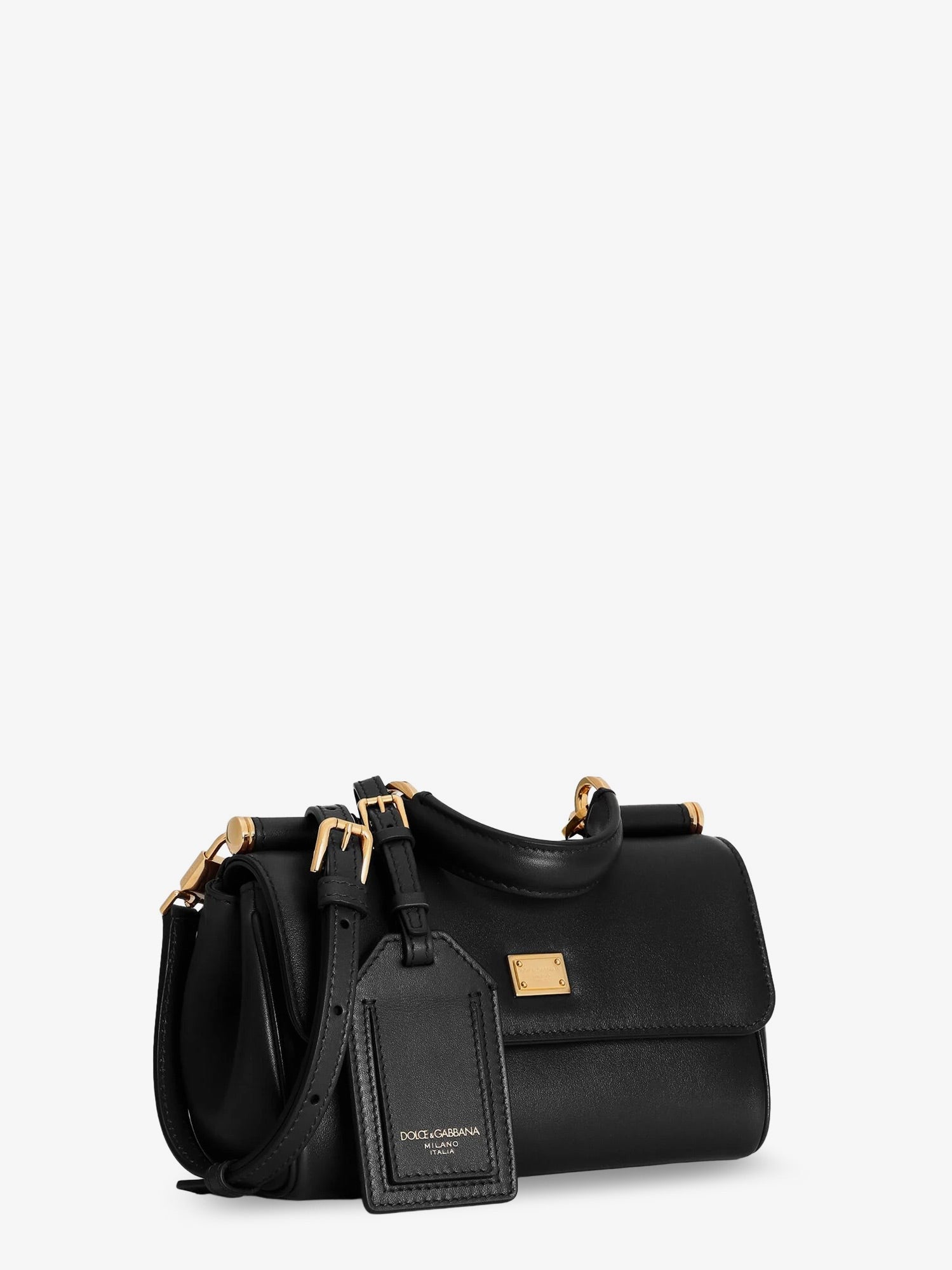 Dolce & Gabbana My Sicily Mini Leather Handbag