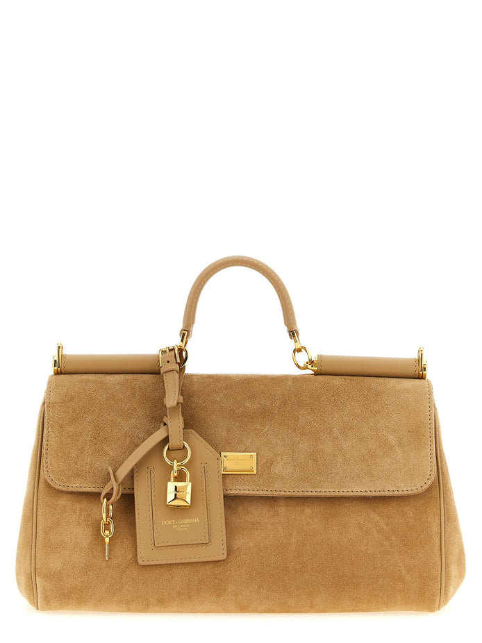 'My Sicily' suede handbag