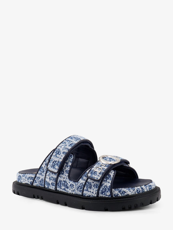 MyDior Dioriviera denim sandals