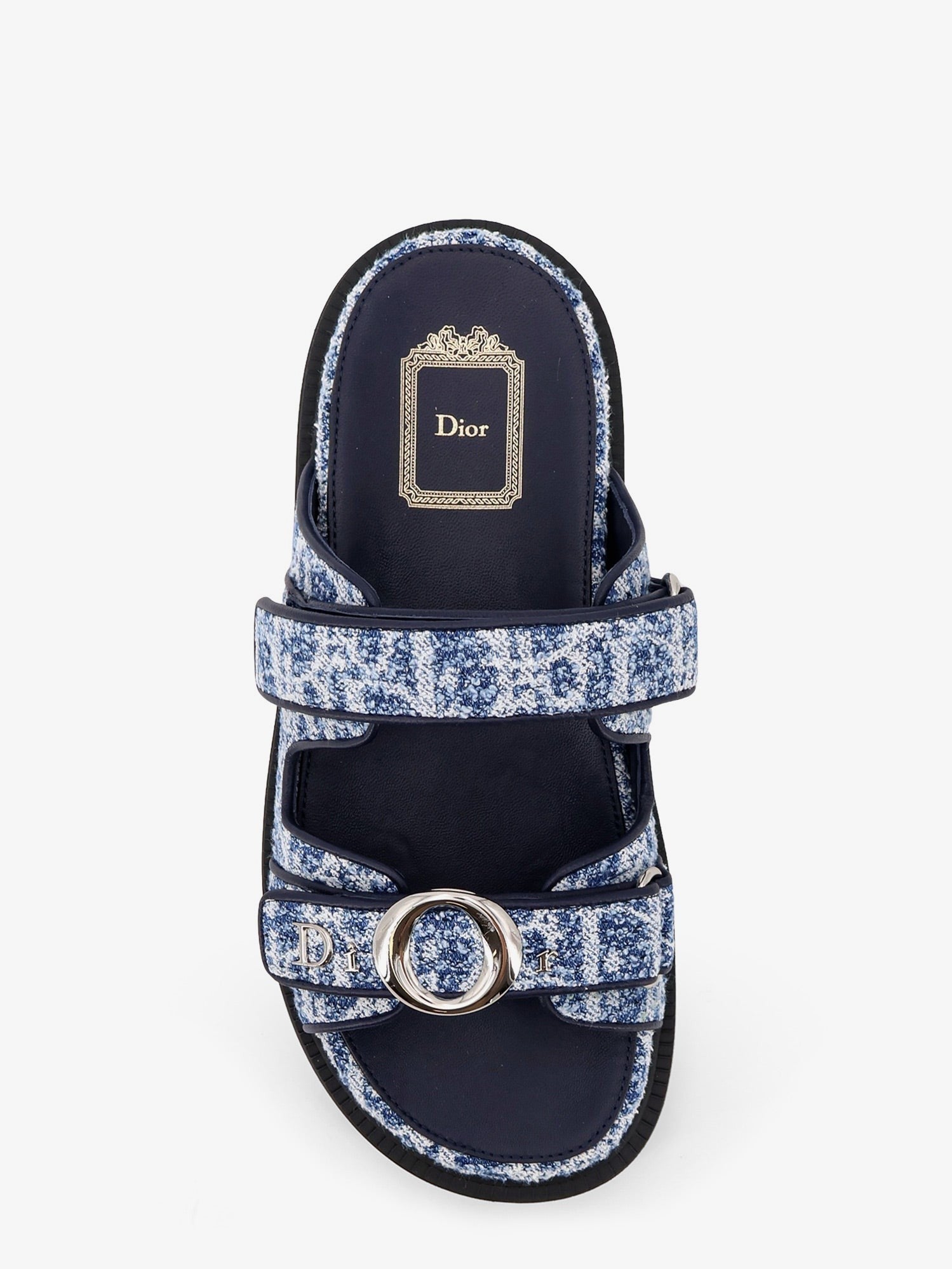 MyDior Dioriviera denim sandals