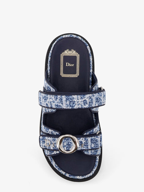 MyDior Dioriviera denim sandals