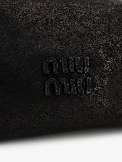 Miu Miu Nappa Aviator leather shoulder bag