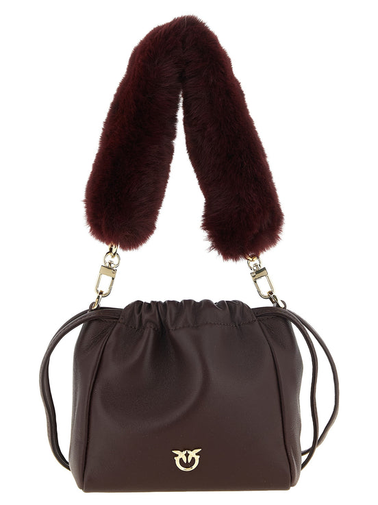 Nappa bucket bag