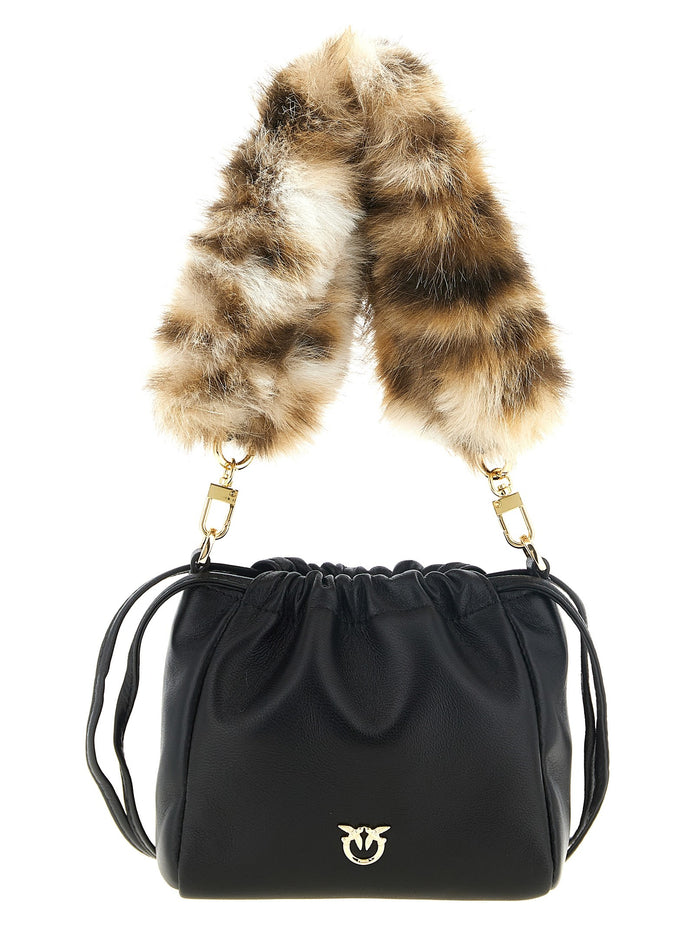 Nappa bucket bag
