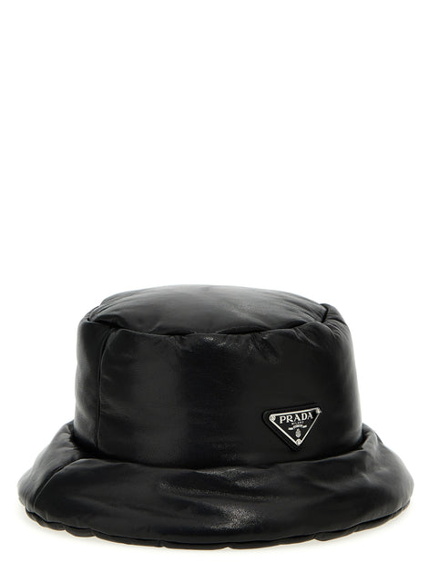 PRADA Nappa bucket hat