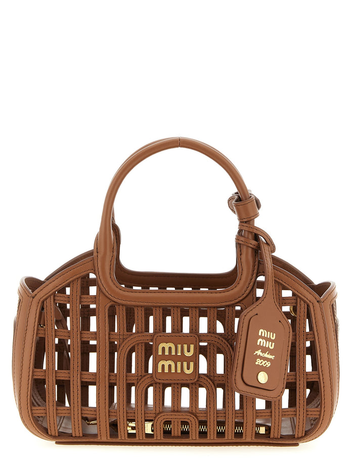 Nappa handbag