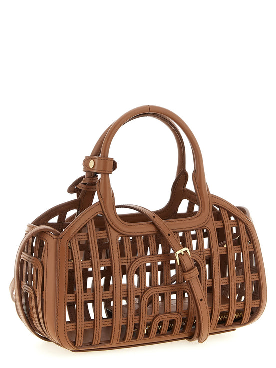 Nappa handbag