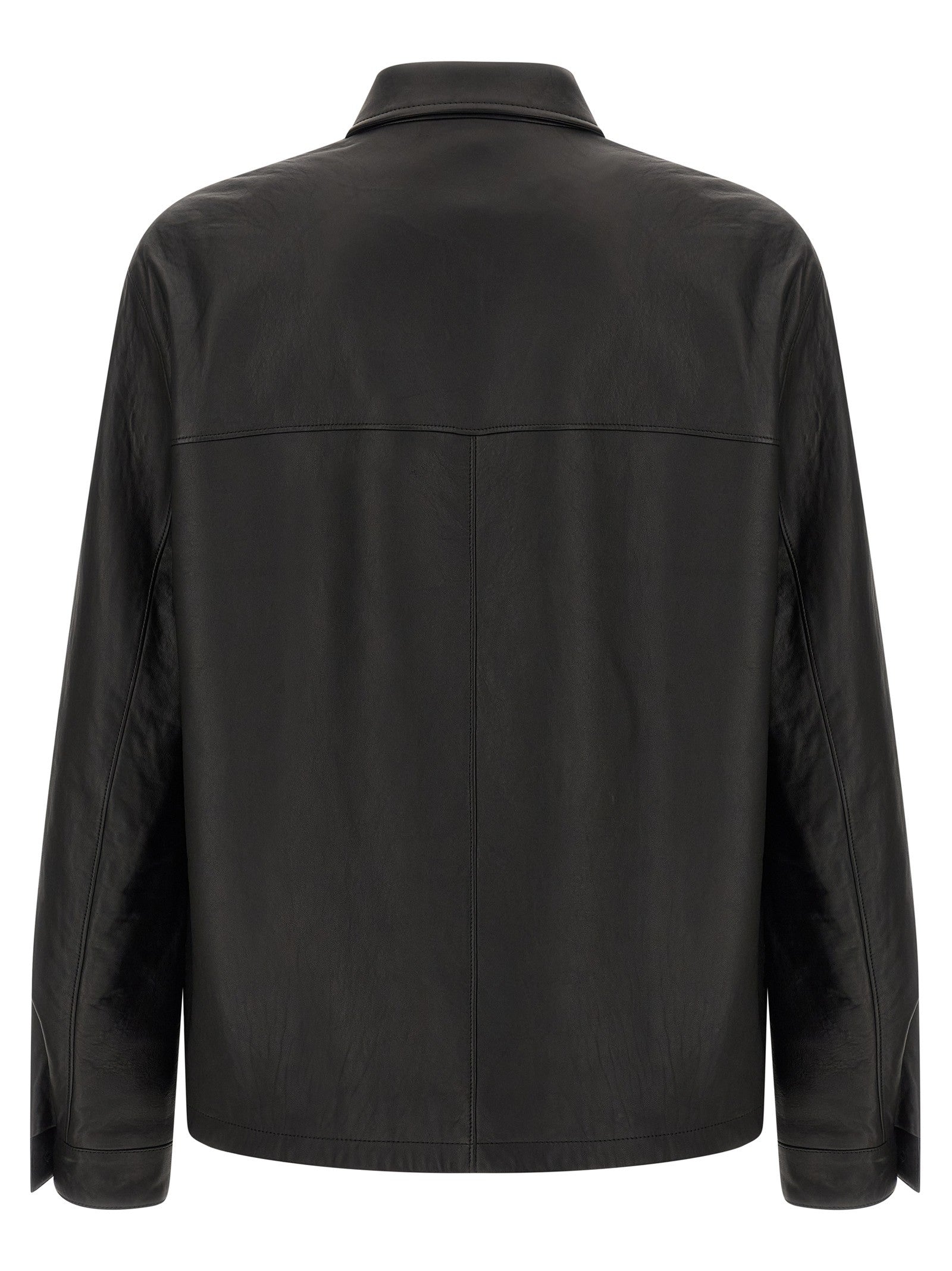Nappa leather jacket