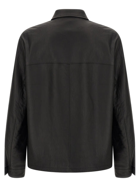 Nappa leather jacket