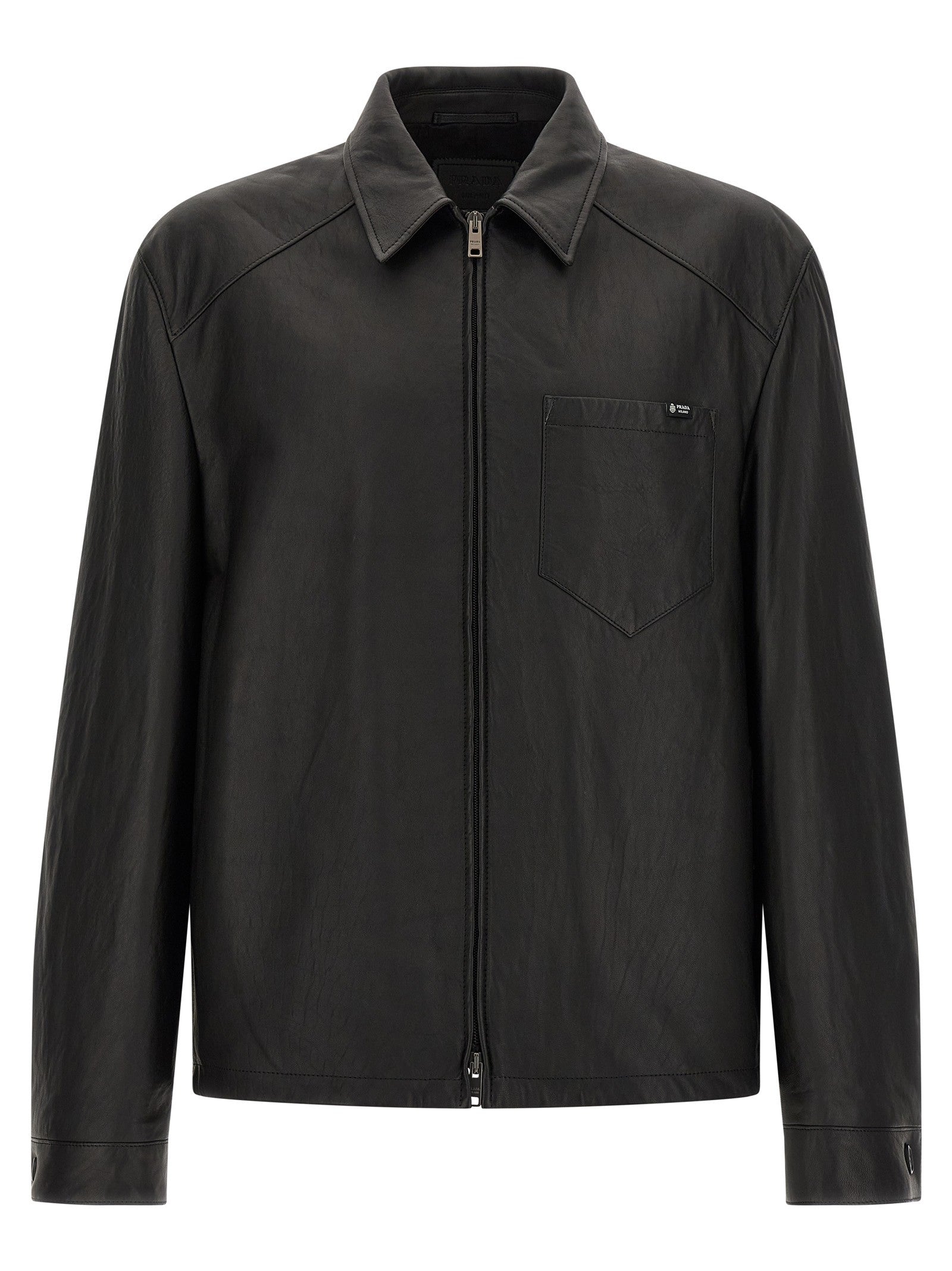 Nappa leather jacket