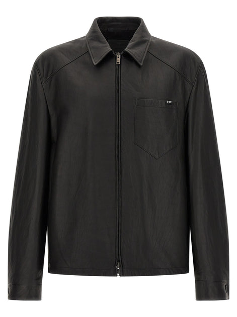 Nappa leather jacket