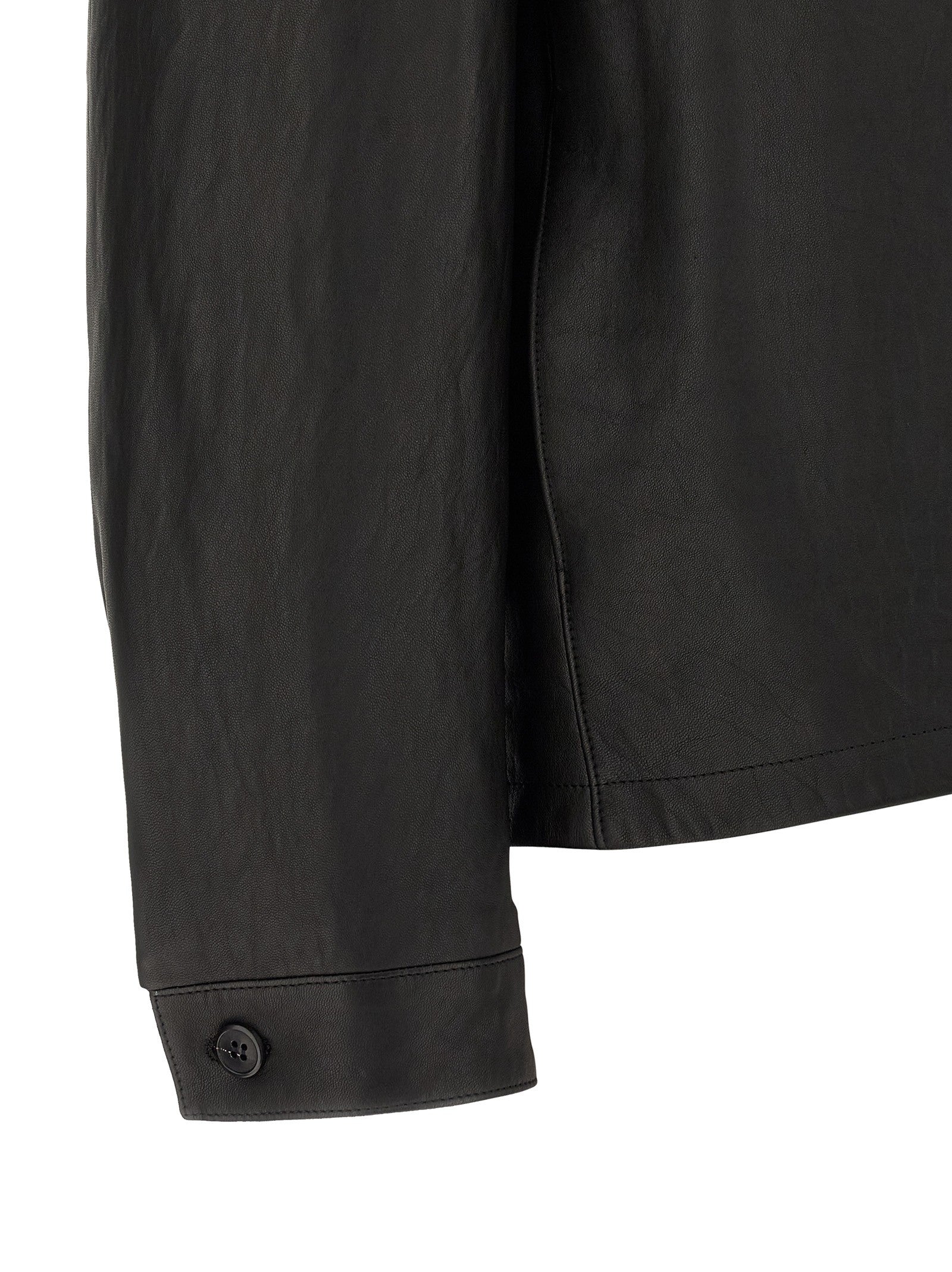 Nappa leather jacket