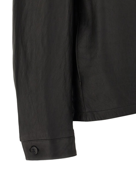 Nappa leather jacket